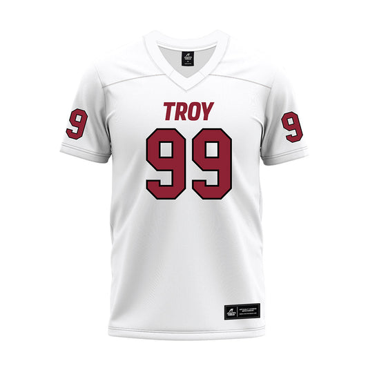 Troy - NCAA Football : Julian Peterson - White Premium Football Jersey