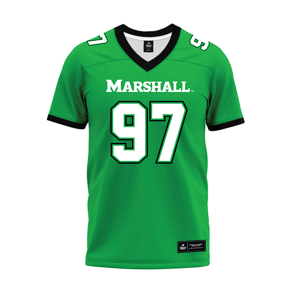 Marshall - NCAA Football : Marco Peery - Premium Football Jersey