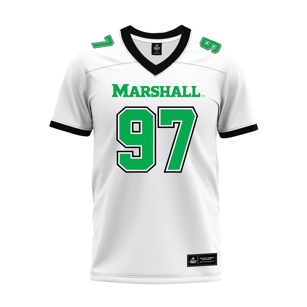 Marshall - NCAA Football : Marco Peery - Premium Football Jersey