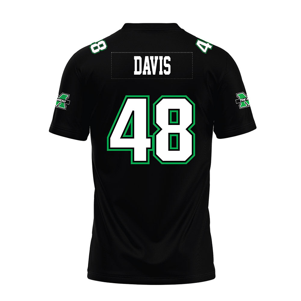 Marshall - NCAA Football : Cade Davis - Premium Football Jersey