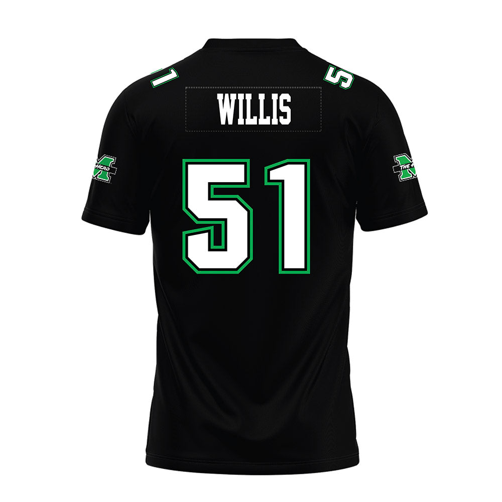 Marshall - NCAA Football : Lloyd Willis - Premium Football Jersey