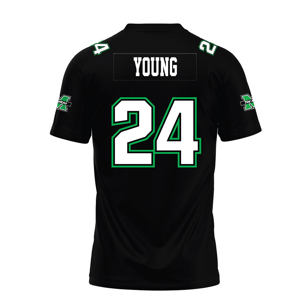 Marshall - NCAA Football : Randy Young - Premium Football Jersey