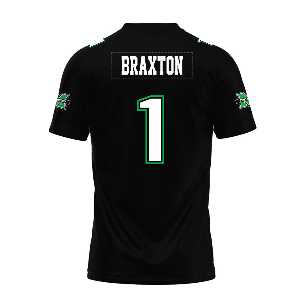 Marshall - NCAA Football : Braylon Braxton - Premium Football Jersey