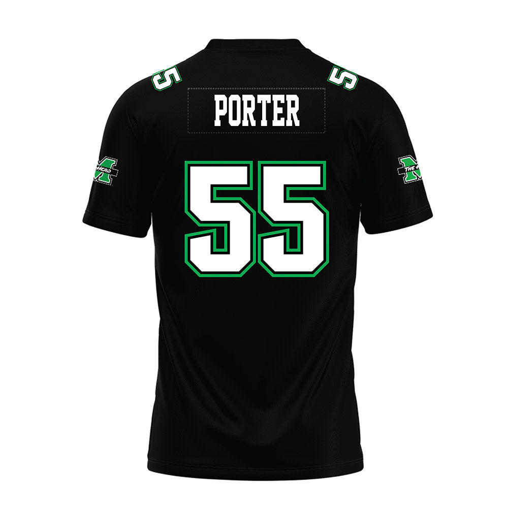 Marshall - NCAA Football : Owen Porter - Premium Football Jersey