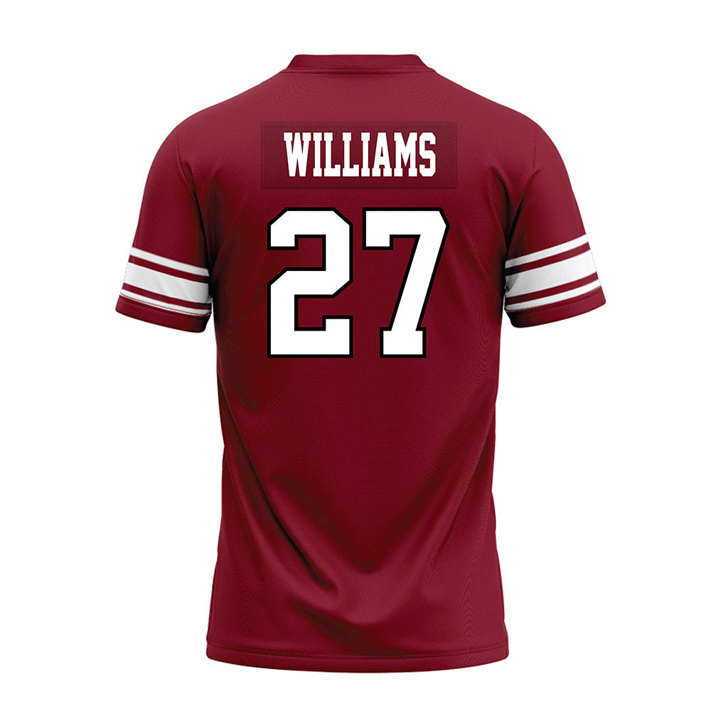 NCCU - NCAA Football : Cameron Williams - Premium Football Jersey-1