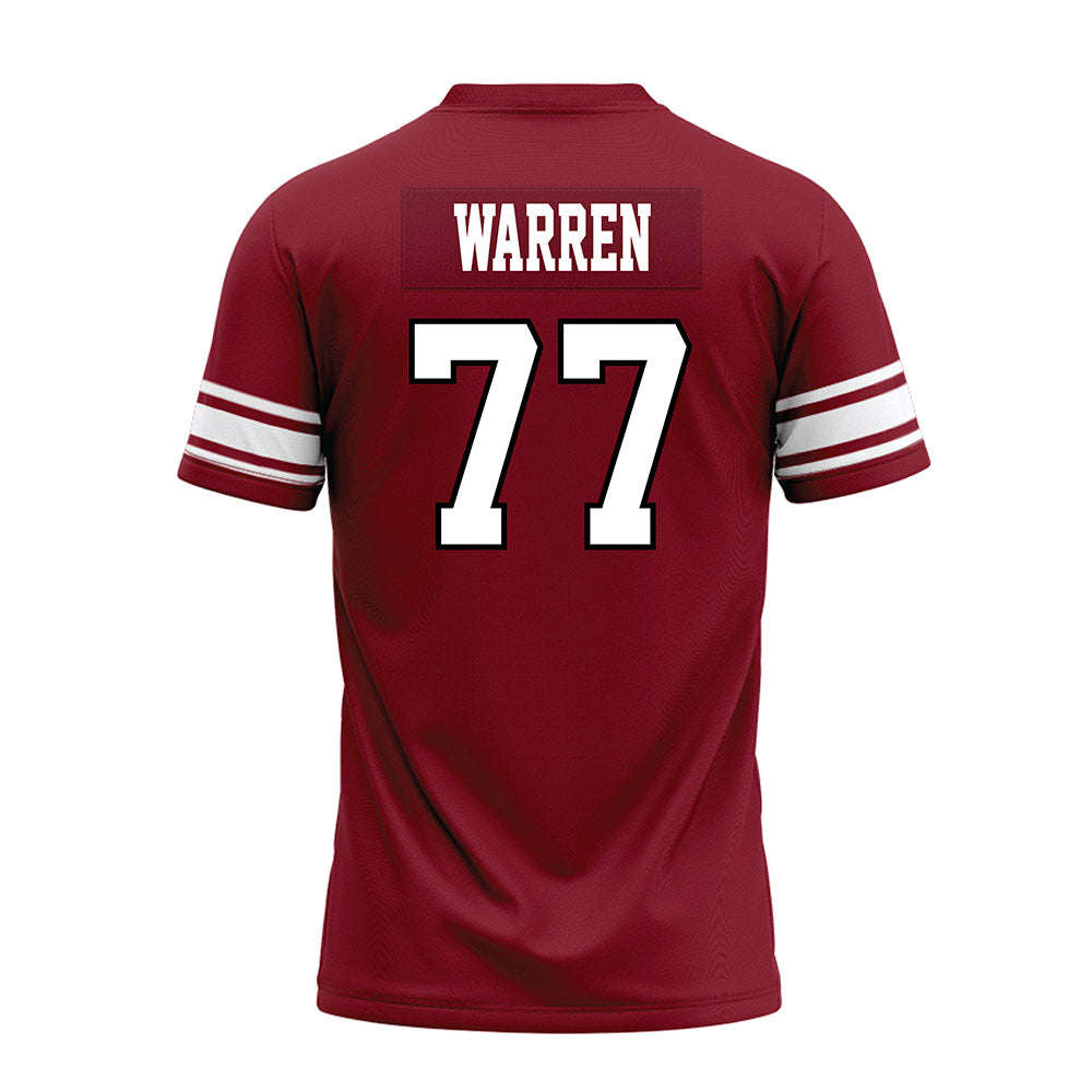 NCCU - NCAA Football : Seven Warren - Premium Football Jersey