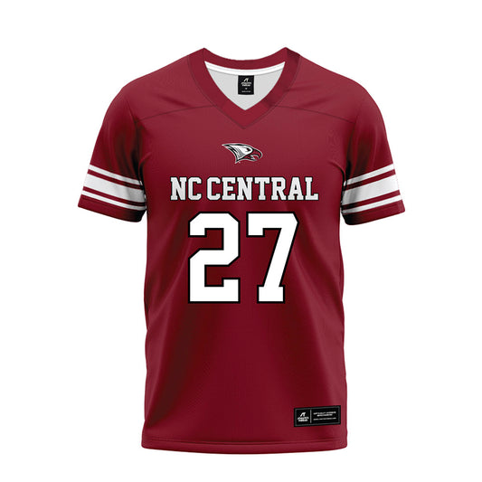 NCCU - NCAA Football : Cameron Williams - Premium Football Jersey-0