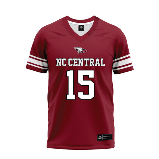 NCCU - NCAA Football : Matthew Leavelle - Football Jersey