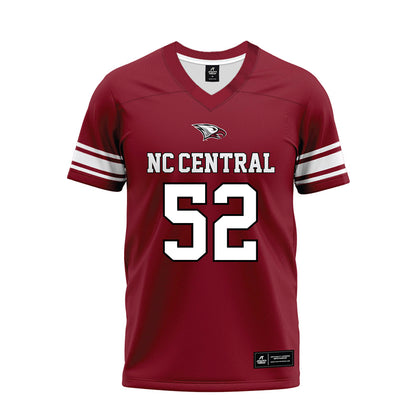 NCCU - NCAA Football : David Jacobs - Premium Football Jersey-0
