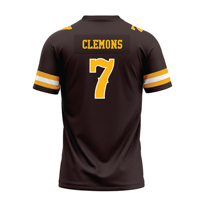 Wyoming - NCAA Football : Jayden Clemons - Premium Football Jersey