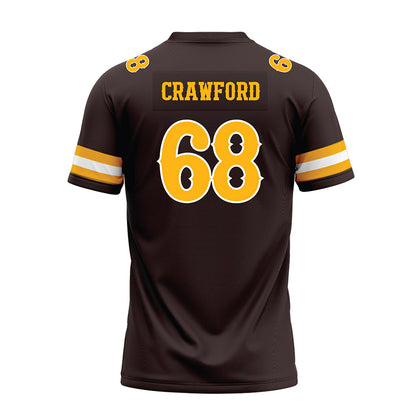 Wyoming - NCAA Football : Cody Crawford - Premium Football Jersey