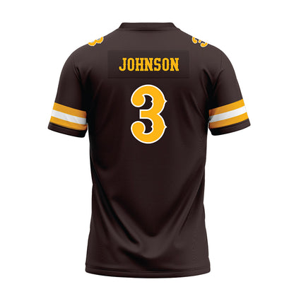 Wyoming - NCAA Football : Andrew Johnson - Premium Football Jersey