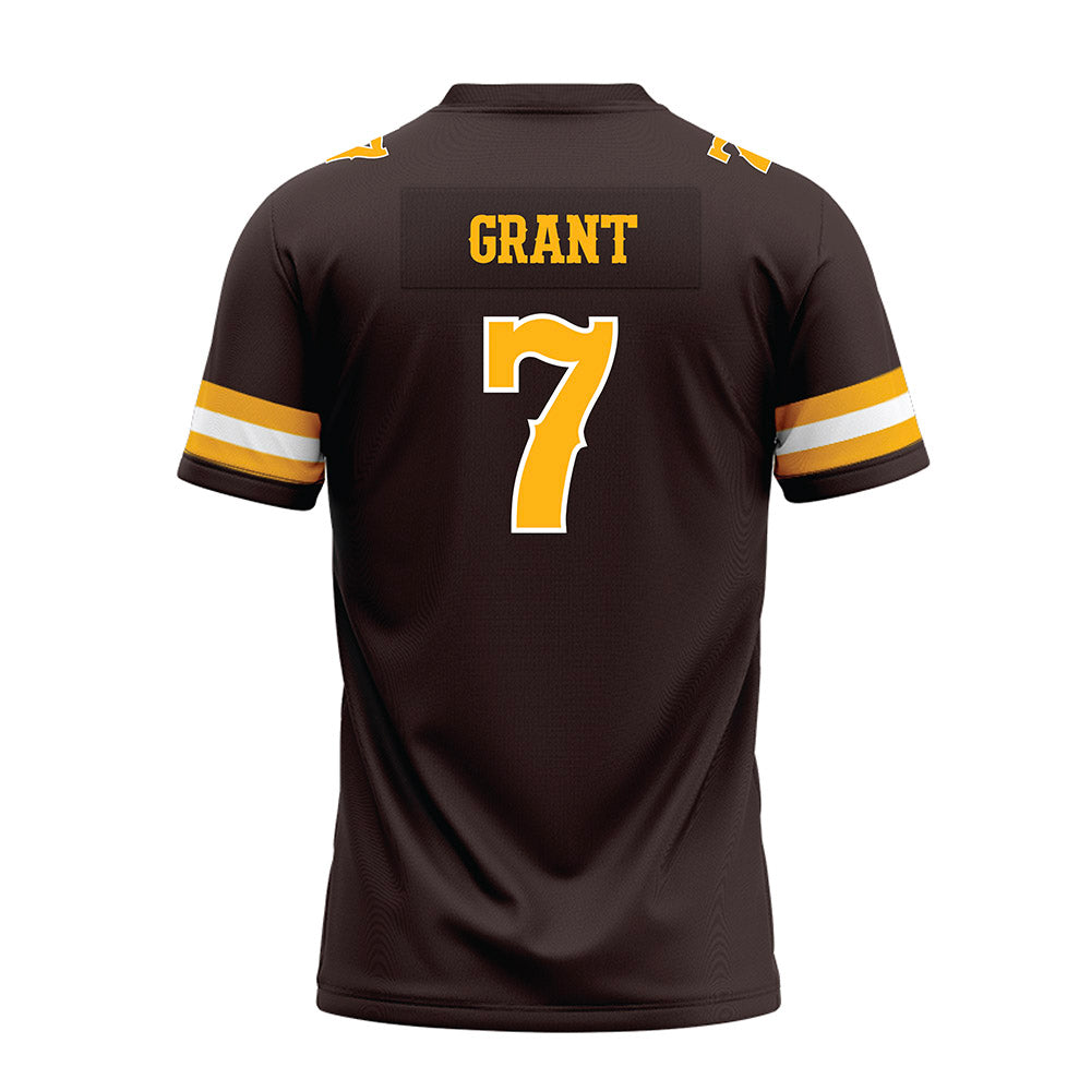 Wyoming - NCAA Football : Markie Grant - Premium Football Jersey