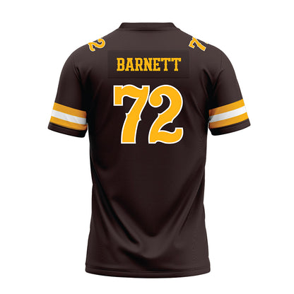 Wyoming - NCAA Football : Caden Barnett - Premium Football Jersey