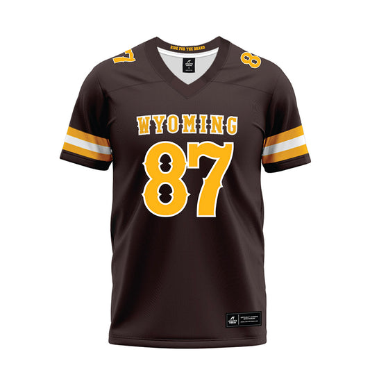 Wyoming - NCAA Football : Isaac Schoenfeld - Premium Football Jersey