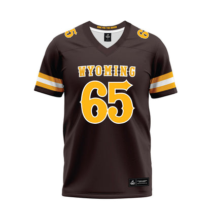 Wyoming - NCAA Football : Nathan Geiger - Premium Football Jersey