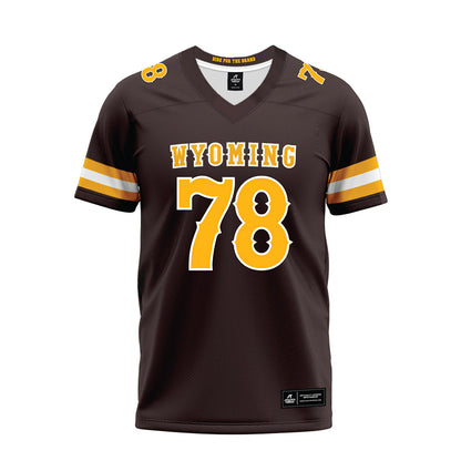Wyoming - NCAA Football : Alex Haswell - Premium Football Jersey