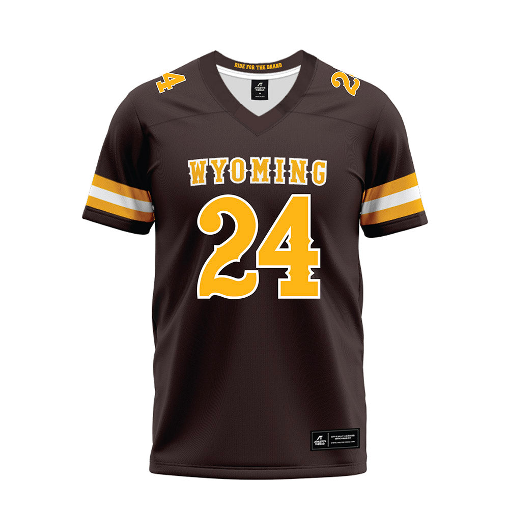 Wyoming - NCAA Football : Drew Jackson - Premium Football Jersey