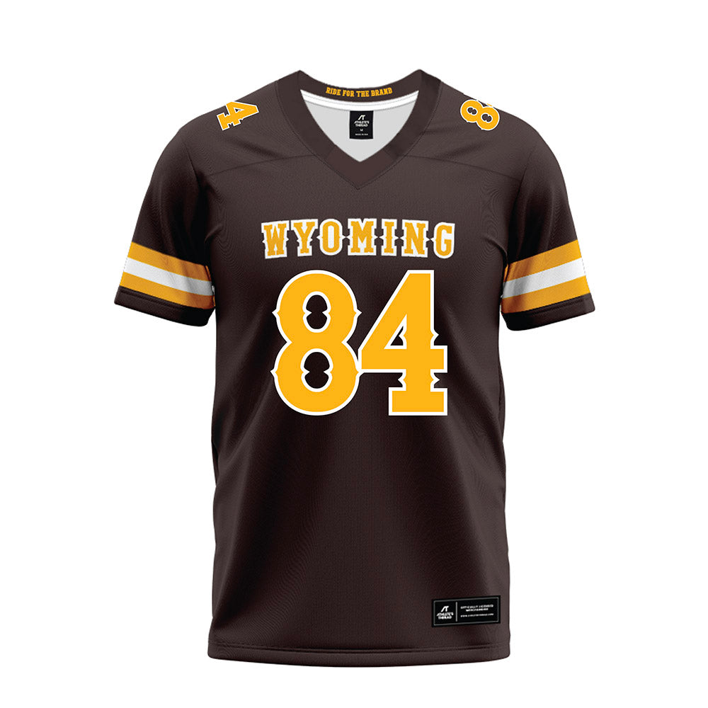 Wyoming - NCAA Football : John Michael Gyllenborg - Premium Football Jersey