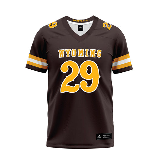 Wyoming - NCAA Football : Isaac Sell - Premium Football Jersey