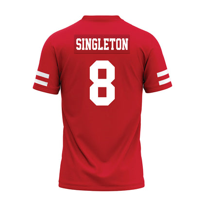 Nebraska - NCAA Football : Deshon Singleton - Premium Football Jersey