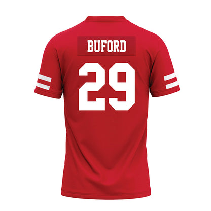 Nebraska - NCAA Football : Mario Buford - Premium Football Jersey