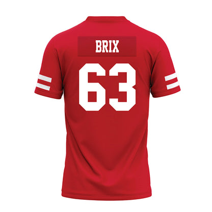 Nebraska - NCAA Football : Grant Brix - Premium Football Jersey