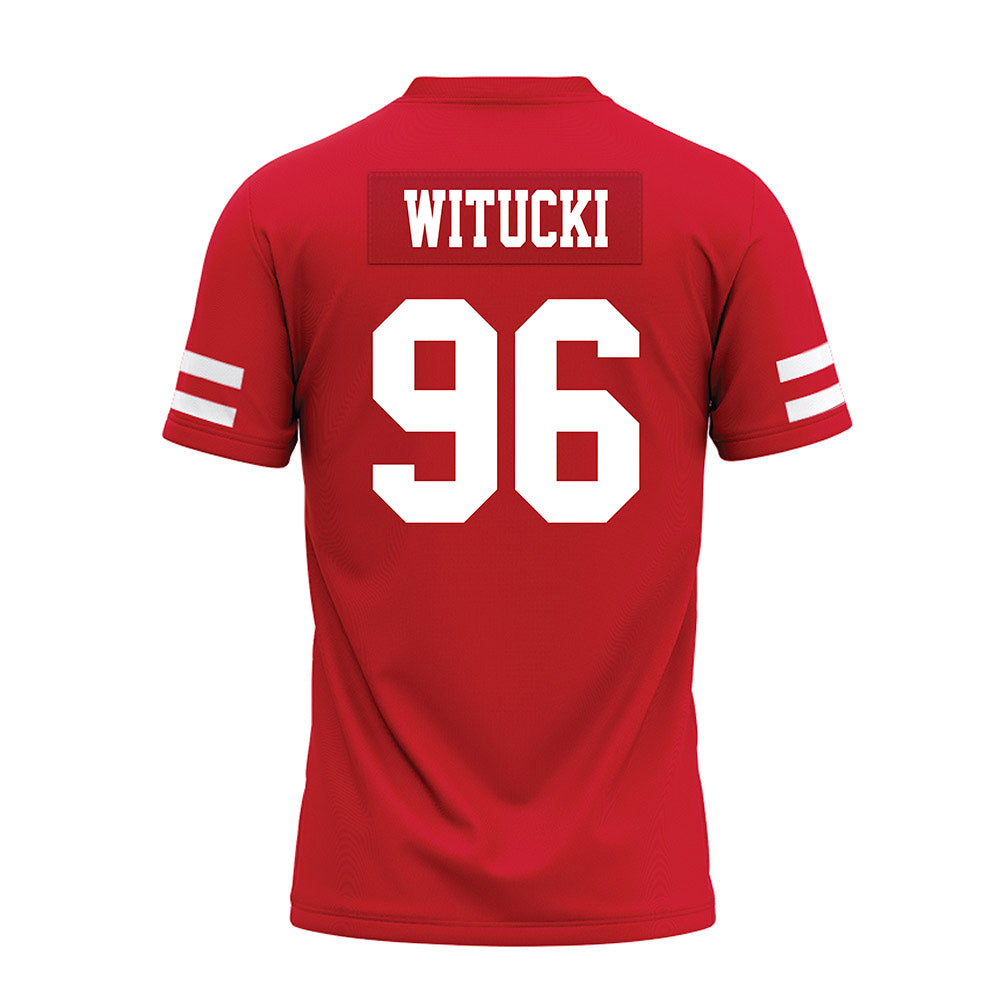 Nebraska - NCAA Football : Camden Witucki - Premium Football Jersey