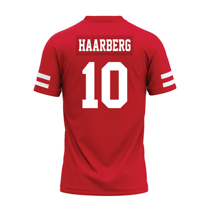 Nebraska - NCAA Football : Heinrich Haarberg - Premium Football Jersey