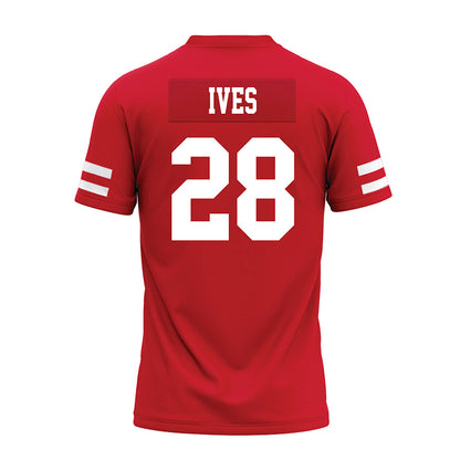 Nebraska - NCAA Football : Kwinten Ives - Premium Football Jersey