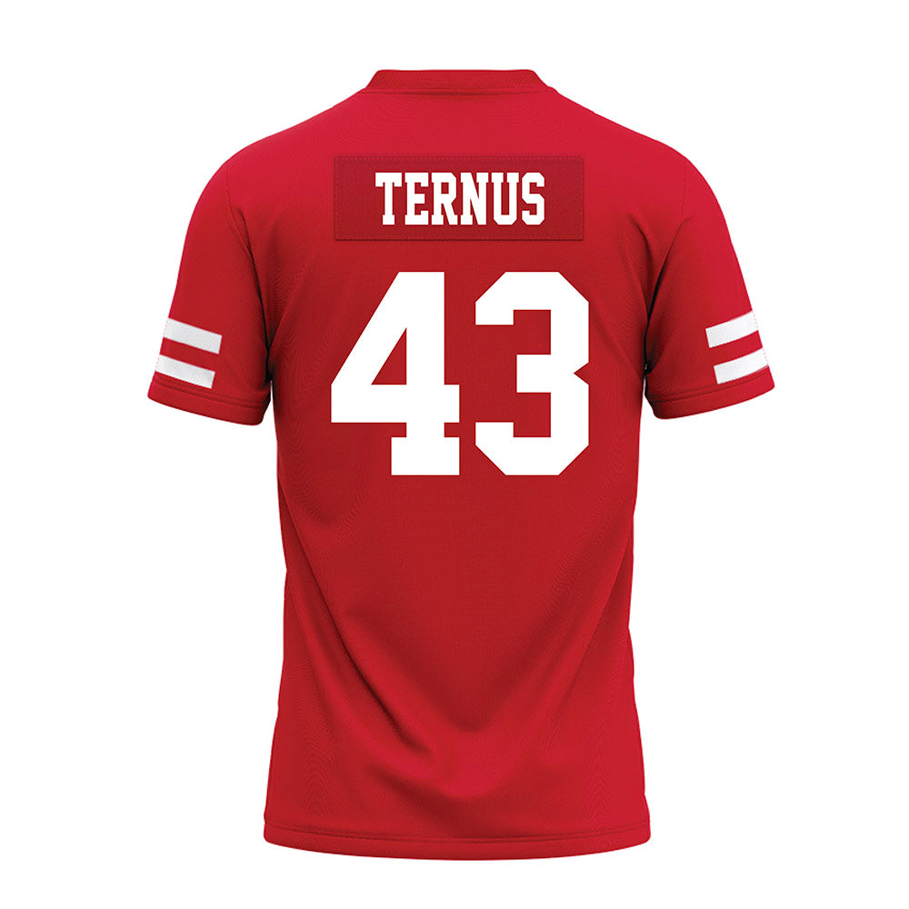 Nebraska - NCAA Football : Landon Ternus - Premium Football Jersey