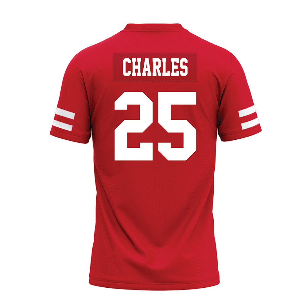 Nebraska - NCAA Football : Jeremiah Charles - Premium Football Jersey