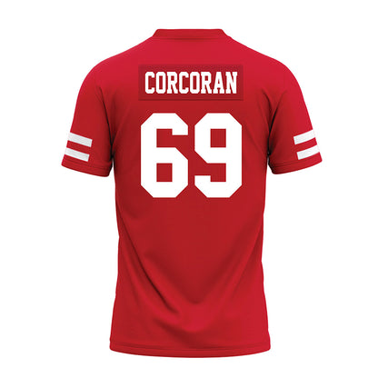 Nebraska - NCAA Football : Turner Corcoran - Premium Football Jersey