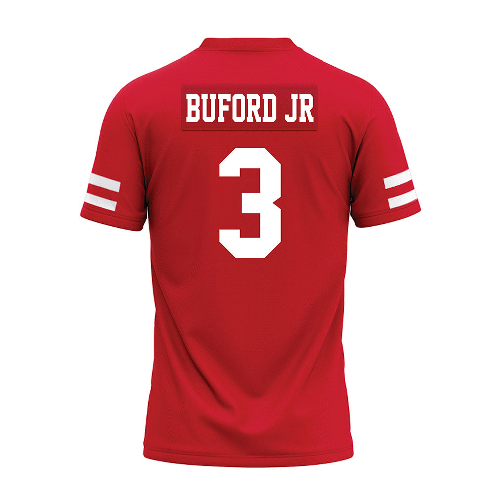 Nebraska - NCAA Football : Marques Buford Jr - Premium Football Jersey-1