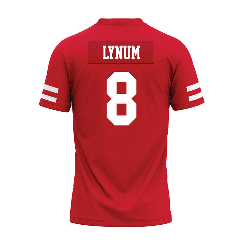 Nebraska - NCAA Football : Tamon Lynum - Premium Football Jersey-1