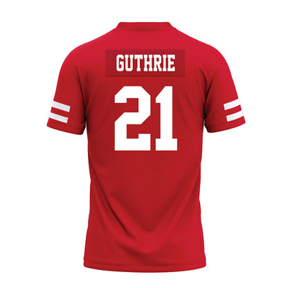 Nebraska - NCAA Football : Rex Guthrie - Premium Football Jersey-1