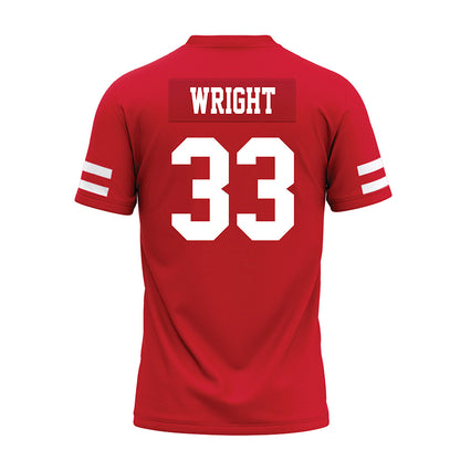 Nebraska - NCAA Football : Javin Wright - Premium Football Jersey