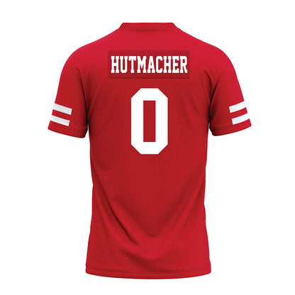 Nebraska - NCAA Football : Nash Hutmacher - Premium Football Jersey