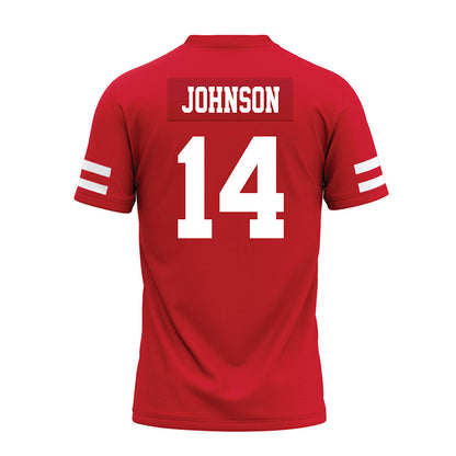 Nebraska - NCAA Football : Rahmir Johnson - Premium Football Jersey