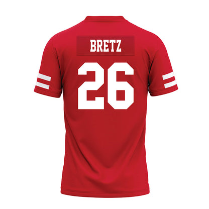 Nebraska - NCAA Football : Koby Bretz - Premium Football Jersey