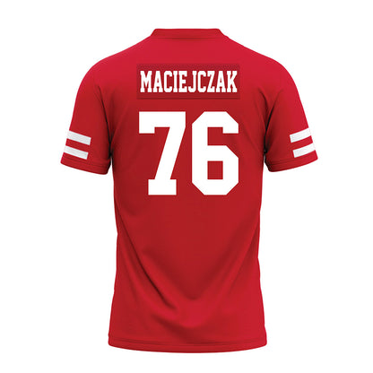 Nebraska - NCAA Football : Jason Maciejczak - Premium Football Jersey