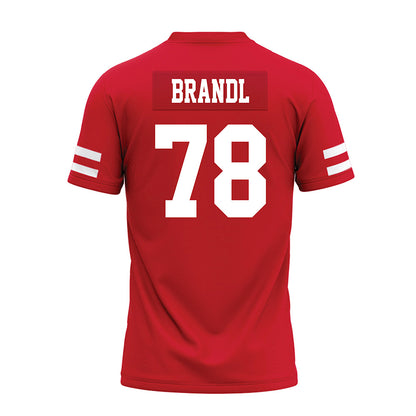 Nebraska - NCAA Football : Jacob Brandl - Premium Football Jersey