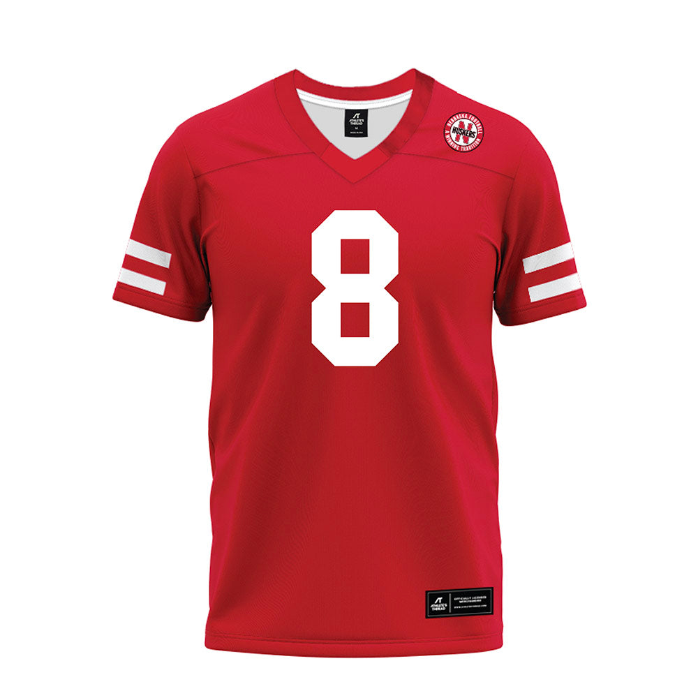 Nebraska - NCAA Football : Deshon Singleton - Premium Football Jersey