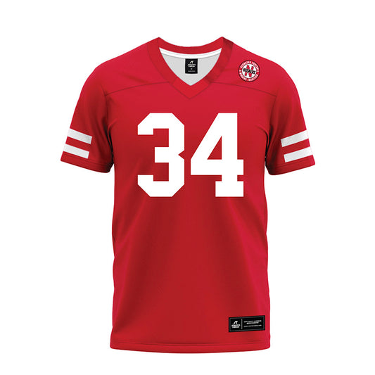 Nebraska - NCAA Football : Barret Liebentritt - Premium Football Jersey