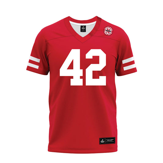 Nebraska - NCAA Football : Derek Wacker - Premium Football Jersey-0