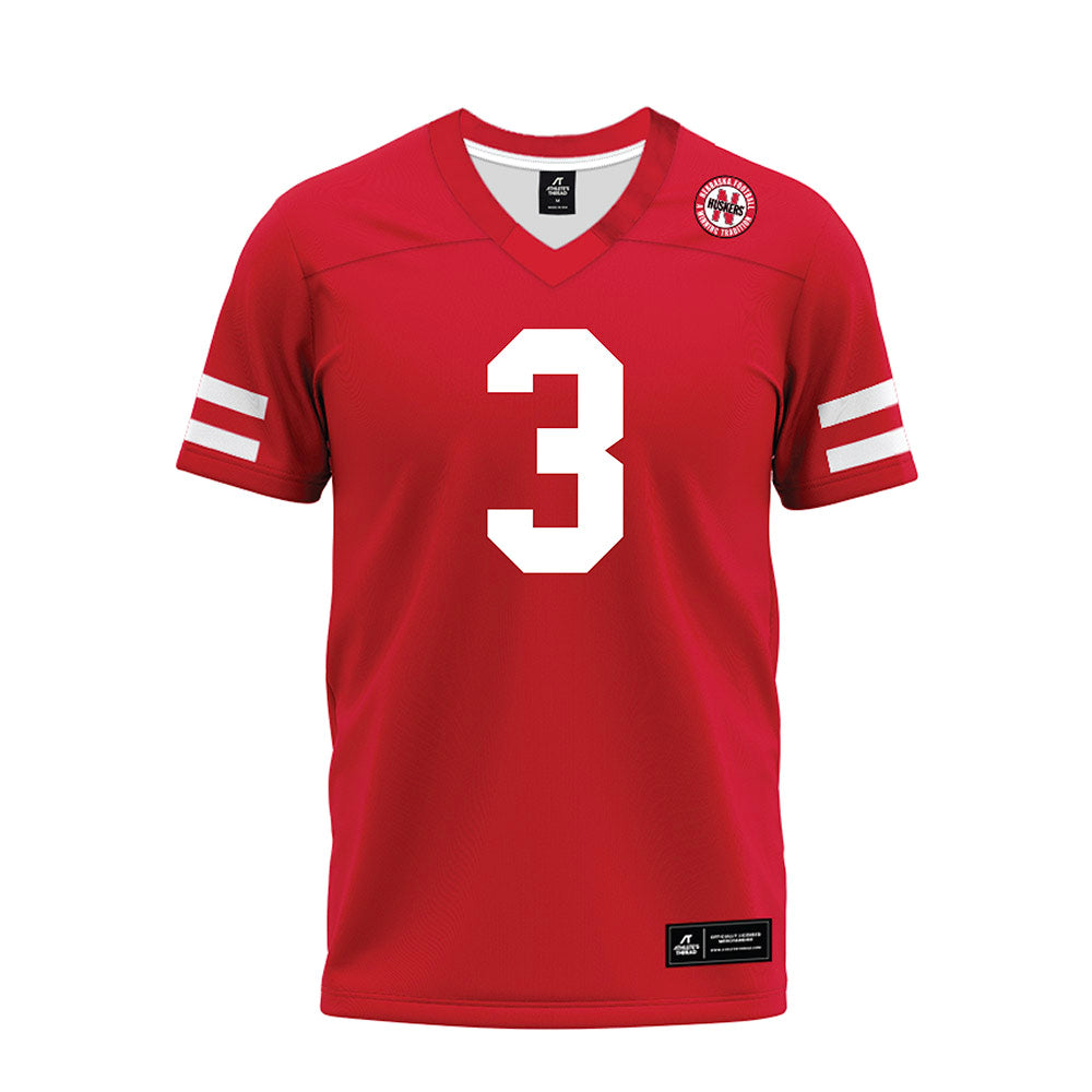 Nebraska - NCAA Football : Marques Buford Jr - Premium Football Jersey-0