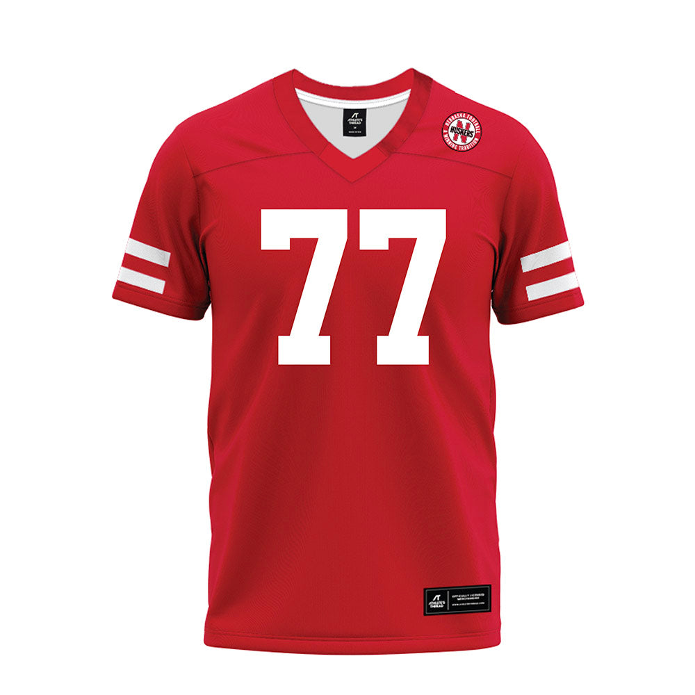 Nebraska - NCAA Football : Gunnar Gottula - Premium Football Jersey