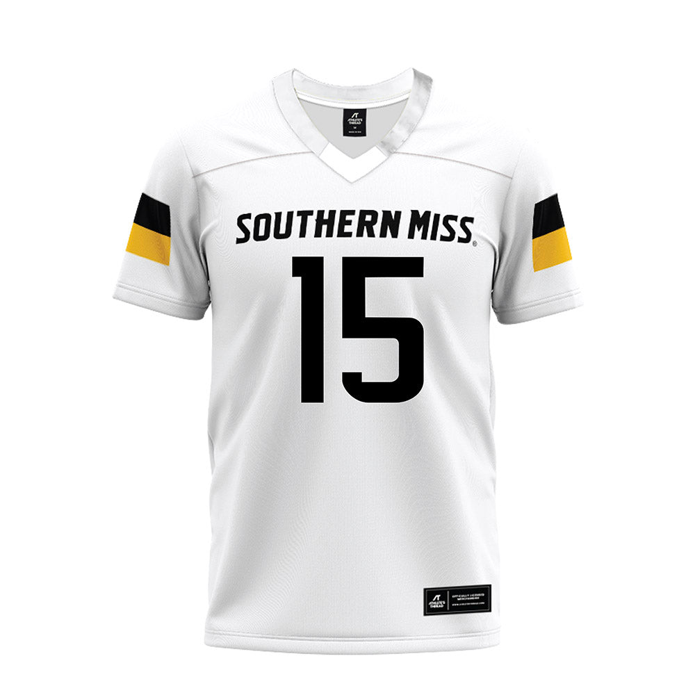 Southern Miss - NCAA Football : Kyle Davis - Premium Football Jersey-0