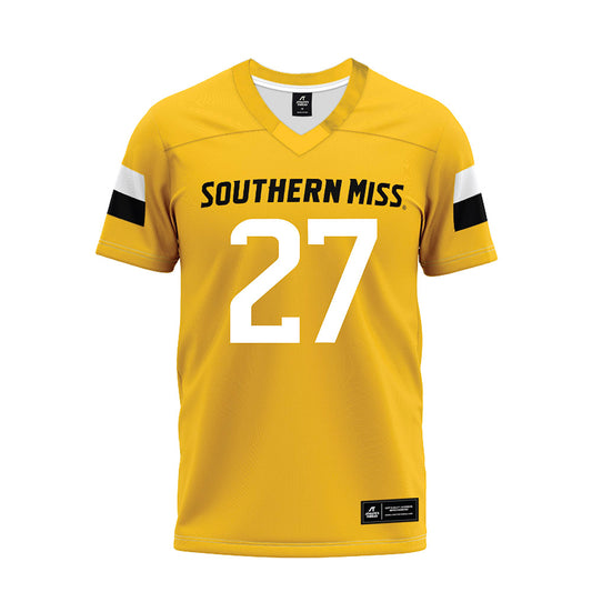 Southern Miss - NCAA Football : Malachi Henderson - Premium Football Jersey-0
