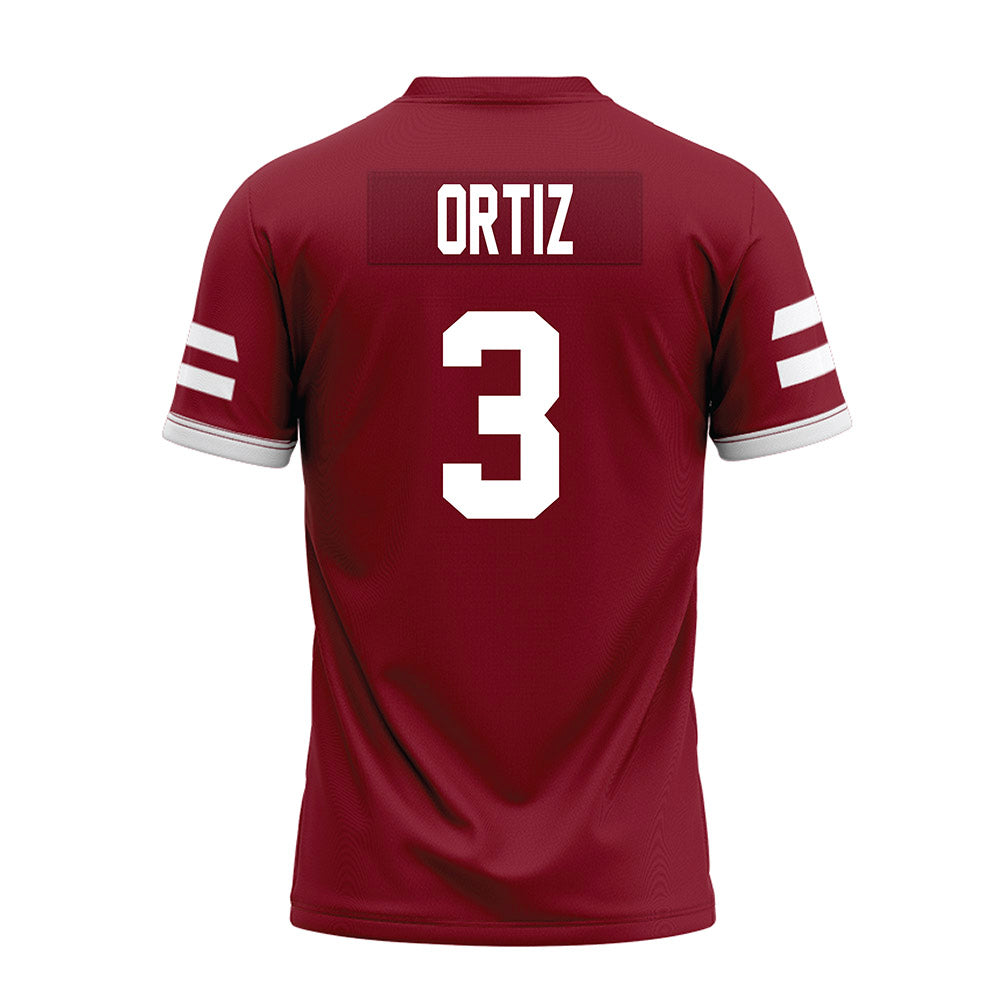 UMass - NCAA Football : Steven Ortiz - Premium Football Jersey